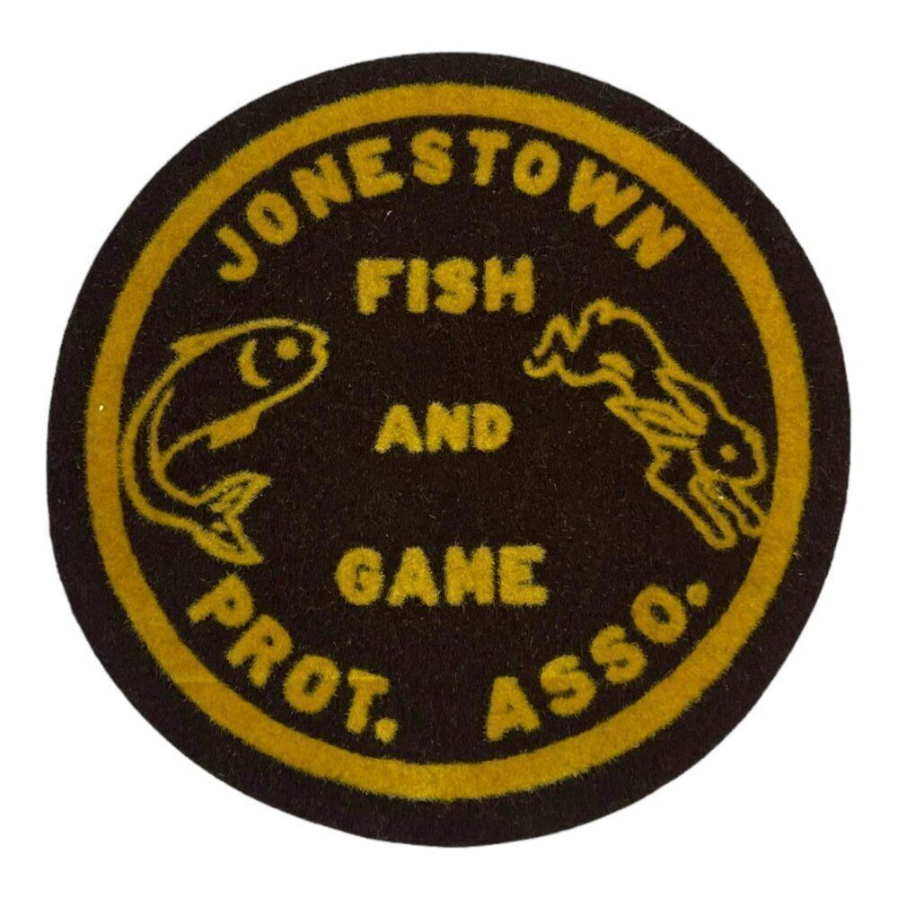 VTG Jonestown Fish & Game Protective Association Patch Uniform Wildlife Officer